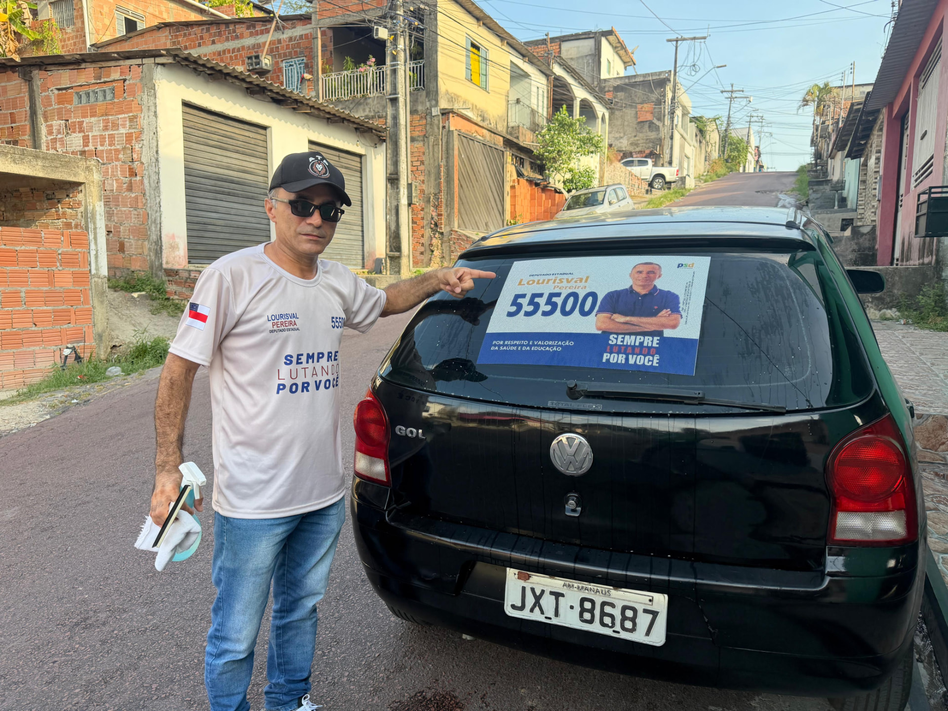 Adesivo da campanha 1